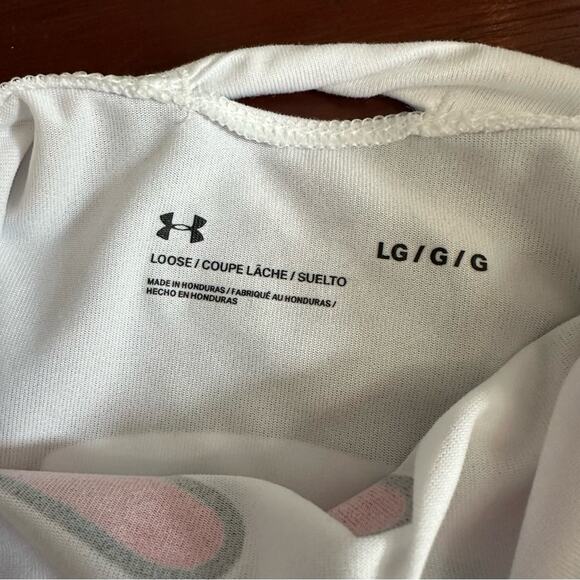 Under Armour Performance TERPS Tee T Shirt Top Dukes Mayo Bowl White NWT Large - Picture 5 of 14